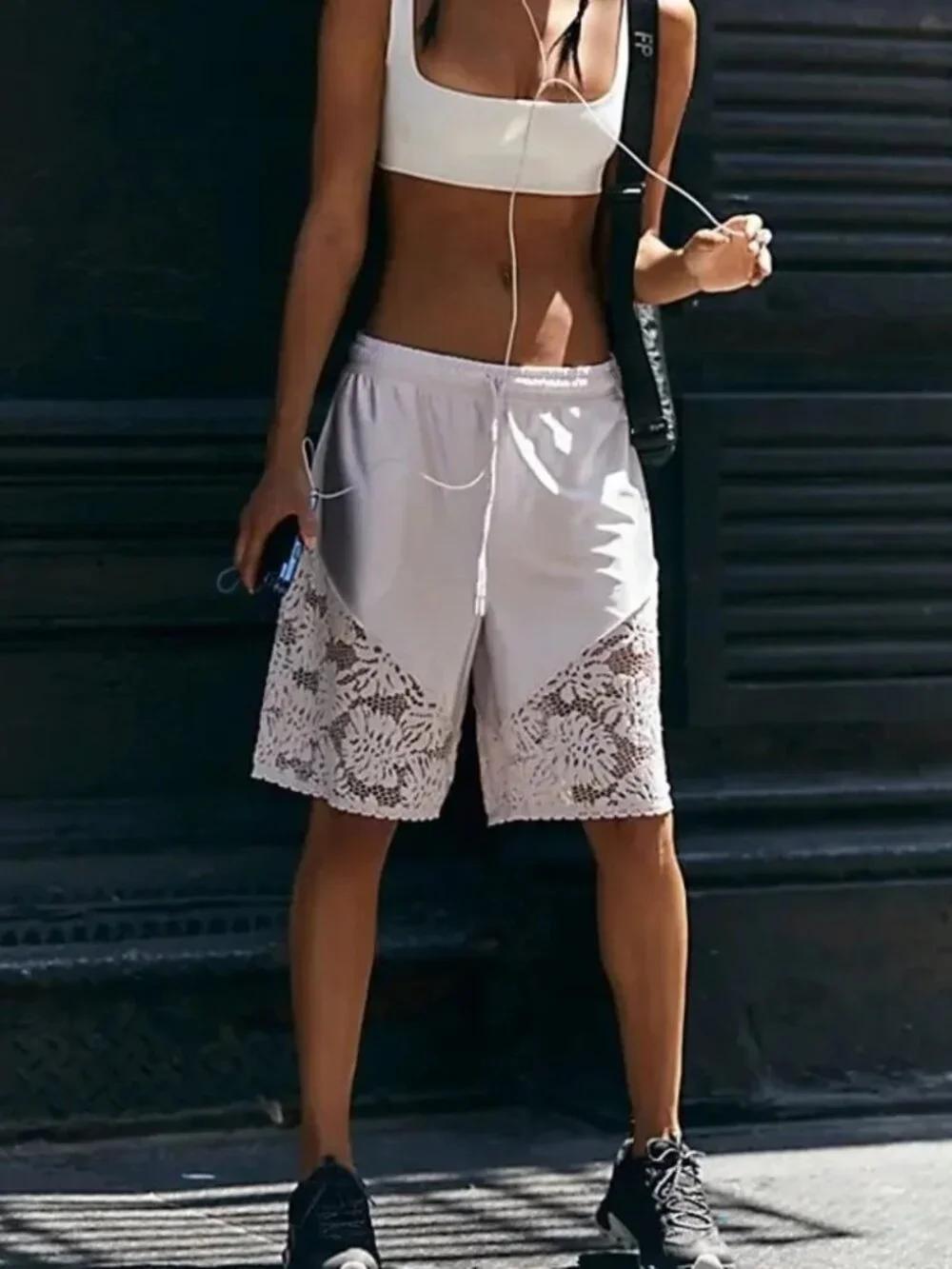 NWT Free People Movement Roster Shorts Rose size- LARGE - Picture 2 of 6